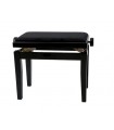 BANQUETTE PIANO DELUXE coloris noir brillant