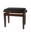 BANQUETTE PIANO DELUXE bois coloris noyer